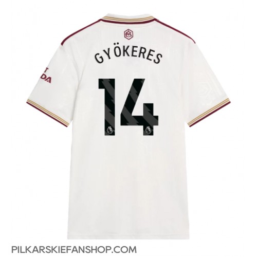 Koszulka piłkarska Arsenal Viktor Gyokeres #14 Strój Trzeci 2025-26 tanio Krótki Rękaw Koszulka piłkarska Arsenal Viktor Gyokeres #14 Strój Trzeci 2025-26 tanio Krótki Rękaw